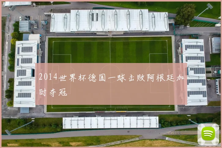 2014世界杯德国一球击败阿根廷加时夺冠