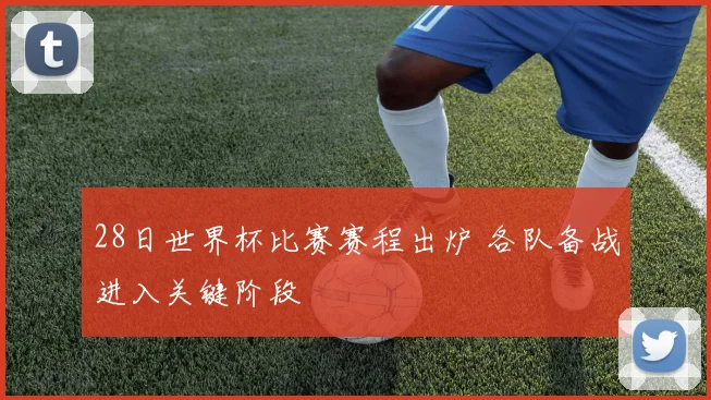 28日世界杯比赛赛程出炉 各队备战进入关键阶段